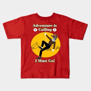 Adventure is Calling Kids T-Shirt